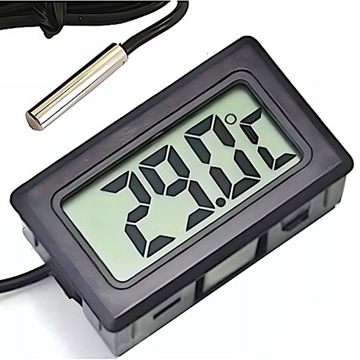 PRECYZYJNY TERMOMETR ELEKTRONICZNY CYFROWY Z SONDĄ