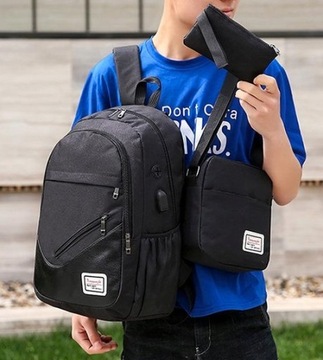 USB-РЮКЗАК СУМКА НА ПЛЕЧЕ ЧЕХОЛ-КАРАНДАШ 3 В 1 НАБОР