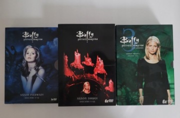Баффи – истребительница вампиров – сезоны 1–3, PL, 15 DVD.