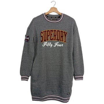 SUPERDRY Sukienka dresowa Rozm. EU 38 jasnoszary