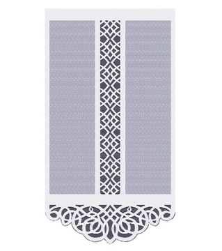 PANEL AŻUR FIRANA GOTOWA ŻAKARDOWA 75x140 ASTOR