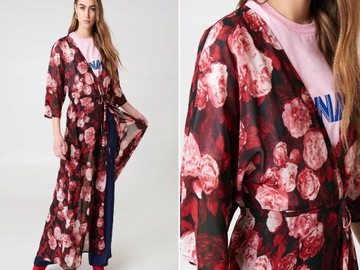 NA-KD NARZUTKA SZYFONOWA KWIECISTA CASUAL S/M 1RUI