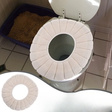 ТЕПЛАЯ КРЫШКА НА УНИТАЗ, БЕЖЕВАЯ, ОБЫЧНАЯ МОЮЩАЯСЯ