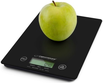 ESPERANZA Nowoczesna Waga Kuchenna Precyzyjna LCD Funkcja Tary 1g - 5kg