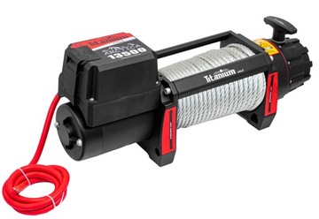 WYCIĄGARKA WCIĄGARKA 13500lb TITANIUM ARCTICA 12V