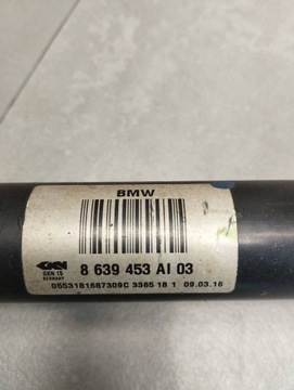 BMW 7 G11 750I POLOOSA LEVÝ ZADNÍ 8639453
