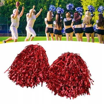 2 помпона Черлидинг с жесткой ручкой