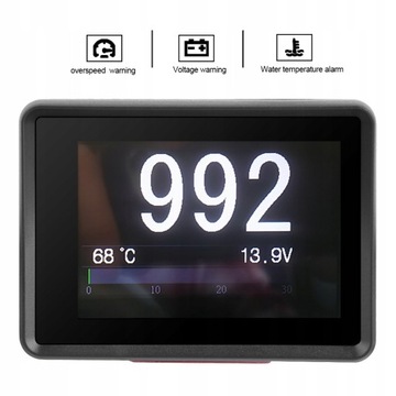 ИНСТРУМЕНТЫ АВТОМОБИЛЬНЫЕ ЧАСЫ ТЕМПЕРАТУРА HUD OBD