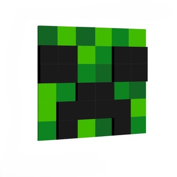 panele na ścianę minecraft tapeta minecraft panel tapicerowany kwadraty 4cm
