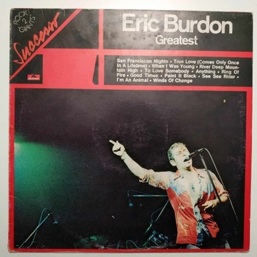 Eric Burdon Greatest 1 Press '76 VG/VG+