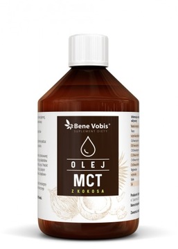 Olej MCT z kokosa - 500 ml | Olej kokosowy KETO