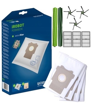 WORKI SZCZOTKI FILTRY AKCESORIA do iRobot Roomba S9+