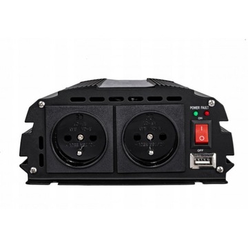 АВТОМОБИЛЬНЫЙ ПРЕОБРАЗОВАТЕЛЬ TIR 24В 230В 700Вт 1000Вт VOLT POLSKA TIR + USB