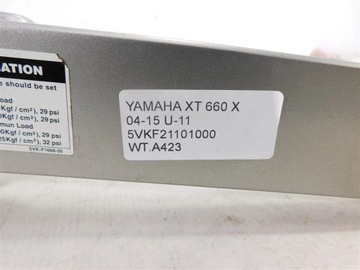 РЫЧАГ ЗАДНЕЙ ПОДВЕСКИ YAMAHA XT 660 X 04-15 U-11 5VKF21101000