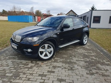 BMW X6 E71 Crossover xDrive50i 407KM 2008 BMW X6 4.4biturbo Full Opcja Alu20 Komforty Kamera