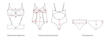 Strój dwuczęściowy Greca w stylu Versace FL27/876 r. M/S