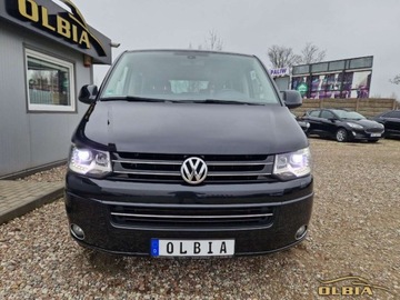 Volkswagen Multivan T6 2014 Volkswagen Multivan T5 Lift Multivan Highline Dsg 4x4 Xenon Led Zadbany, zdjęcie 4