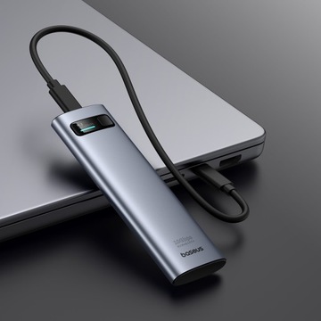 КОРПУС ДЛЯ ТВЕРДИТЕЛЬНОГО НАКОПИТЕЛЯ BASEUS M.2 NVMe/M.2 SATA 10 Гбит/с ДЛЯ HD USB C