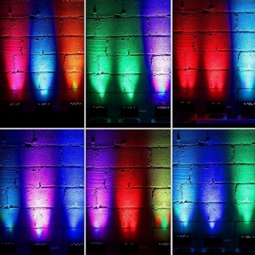 ДИСКО ЛАЗЕРНЫЙ ПРОЕКТОР 18 СВЕТОДИОДНЫХ ЦВЕТНЫХ ОТРАЖАТЕЛЕЙ RGB ЛАМПА + ПУЛЬТ ДИСТАНЦИОННОГО УПРАВЛЕНИЯ