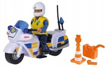 ФИГУРКА МАЛКОЛЬМА СИМБА ПОЖАРНЫЙ СЭМ ПОЛИЦЕЙСКИЙ МОТОР С АКСЕССУАРАМИ