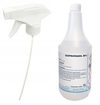 Izopropanol IPA 99% odtłuszczacz lakieru szyb 1l