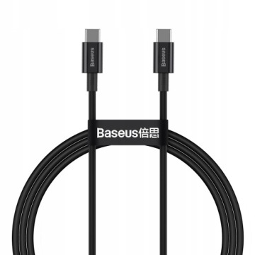 Кабель Baseus USB-C Type-C 100 Вт PD для быстрой зарядки, 5 А