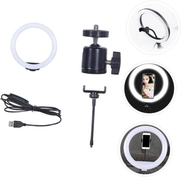 1 комплект светодиодных светильников на зажиме для настольной лампы