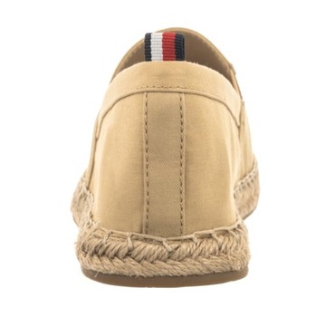 Buty Espadryle Tommy Hilfiger Basic Flat Espadrille Harvest Beżowe