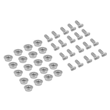 20 ZESTAW ŚRUBY ŚRUBA M6 DO SZKLARNI NAKRĘTKA