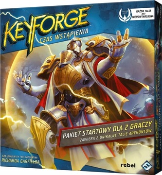 KEYFORGE CZAS WSTĄPIENIA Gra Karciana ZEST. START