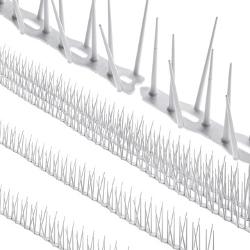 6x ПТИЦЕВЫХ ШИПОВ ПРОТИВ ПТИЦ, НЕРЖАВЕЮЩАЯ НЕРЖАВЕЮЩАЯ, ВЫСОТА 2,91 м БЕЗОПАСНАЯ