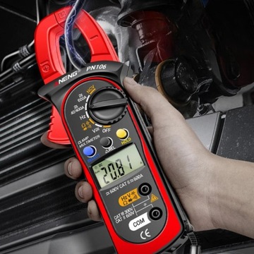 Цифровой мультиметр с универсальными зажимами Aneng PN106Pro и ЖК-дисплеем