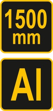 ŚCISK STOLARSKI DO PŁYT DRZWI PROWADNICA 1500 MM