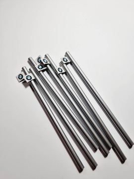Oryginalne ołówki BMW srebrne z flagą 80560444593