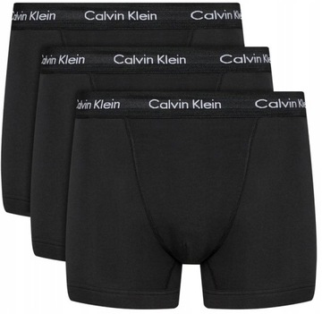 CK CALVIN KLEIN MAJTKI BOKSERKI MĘSKIE 1 SZTUKA BLACK CZARNE rozmiar L