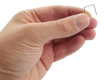 СКОБЫ для степлера пластикового RS16, плоские МАЛЕНЬКАЯ ВОЛНА 0,6 мм - скобы 100 шт.