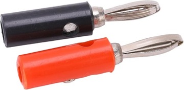 Wtyk bananowy SE Para wtyków banan 4mm
