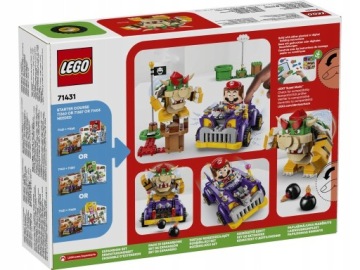 LEGO SUPER MARIO 71431 СПОРТИВНЫЙ АВТОМОБИЛЬ БОУЗЕРА В ПОДАРОК