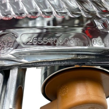 Новый фонарь заднего хода OE задний правый Renault Megane III Scenic III 265540003R