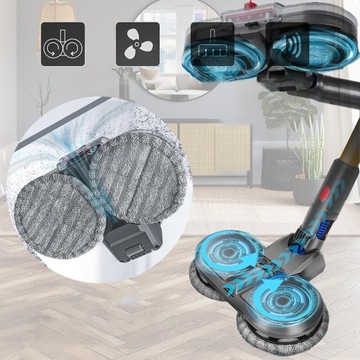 SZCZOTKA KOŃCÓWKA MOPUJĄCA DO ODKURZACZA DYSON V7 V8 V10 V11 +6 SZMAT