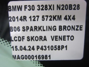 BMW 3 F30 F80 F31 SKLO (OKNO) PŘEDNÍ ČELNÍ 7258063