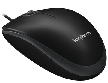 Mysz przewodowa Logitech B100 optyczna ORYGINAŁ