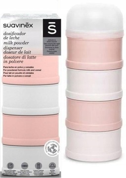 SUAVINEX POJEMNIK NA MLEKO W PROSZKU HYGGE RÓŻ