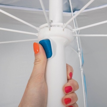 PARASOL PLAŻOWY DUŻY NAMIOT PARAWAN XXL SKŁADANY MOCNY PRZECIWSŁONECZNY