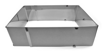 RANT, РЕГУЛИРУЕМЫЙ ПРЯМОУГОЛЬНЫЙ 15 СМ ТОРТ RAIN