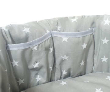 ЖЕСТКАЯ ЗАЩИТНАЯ ВСТАВКА ДЛЯ КОЛЯСКИ С КАЮТОЙ НА МОЛНИИ, ХЛОПОК