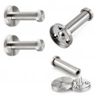 КРЮЧОК МЕБЕЛЬНАЯ ВЕШАЛКА 100мм нержавеющая сталь