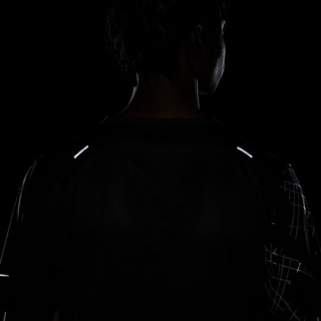 Мужская беговая футболка Nike Dri-FIT Run Division Rise 365, черная, размер XL