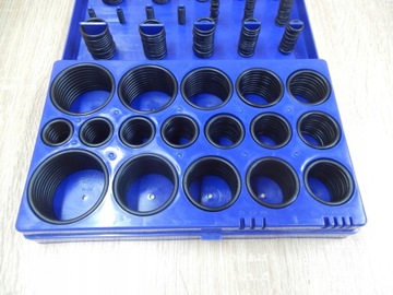 Уплотнительные кольца NBR, Маслостойкие, Кислотостойкие, Бензостойкие, набор 419 шт.