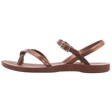 Buty Damskie Sandały Ipanema Fashion Sand VII Fem 82842 Brown Bordowe